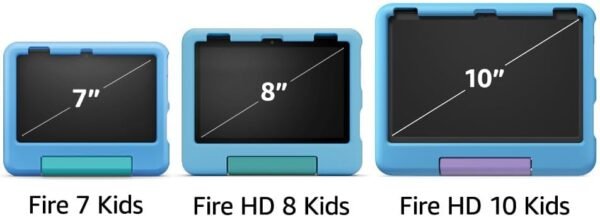 Amazon Fire 7 Kids tablet (newest model) ages 3-7. Top-selling 7" kids tablet on Amazon. Includes 6 months of ad-free and exclusive content, easy parental controls, 10-hr battery, 16 GB, Purple - Image 4