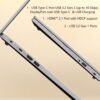 Acer Aspire 3 A315-24P-R7VH Slim Laptop | 15.6" Full HD IPS Display | AMD Ryzen 3 7320U Quad-Core Processor | AMD Radeon Graphics | 8GB LPDDR5 | 128GB NVMe SSD | Wi-Fi 6 | Windows 11 Home in S Mode - Image 4