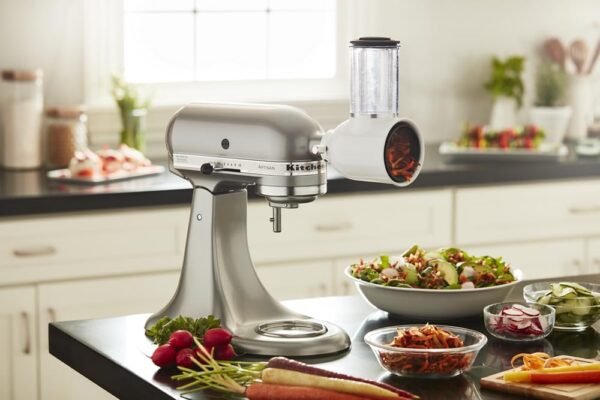 KitchenAid Fresh Prep Slicer/Shredder, 1, White - Image 3