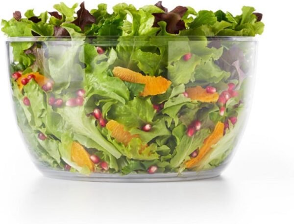 OXO Good Grips Large Salad Spinner - 6.22 Qt., White - Image 5