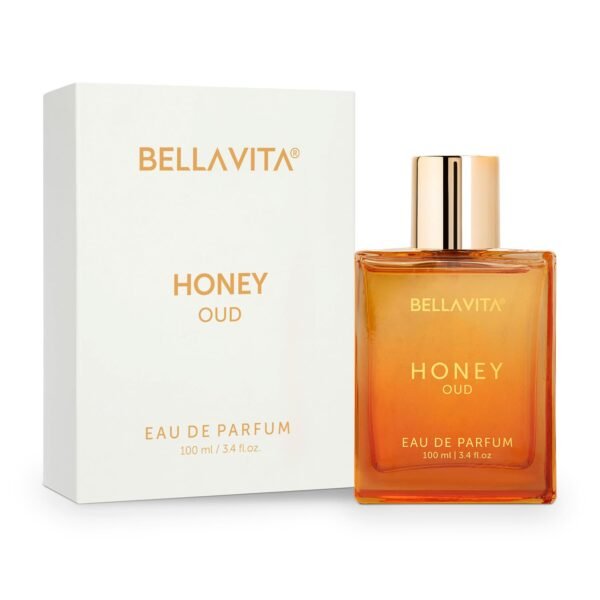 Honey Oud Eau de Parfum (3.4 fl. oz.) | Patchouli, Vanilla, Bergamot, Floral & Spicy + Made with Clean & Vegan Essentials Oils + Cruelty Free | Long-Lasting Unisex Fragrance - Image 2