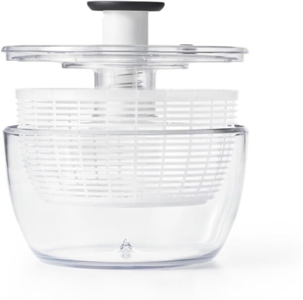 OXO Good Grips Large Salad Spinner - 6.22 Qt., White - Image 8