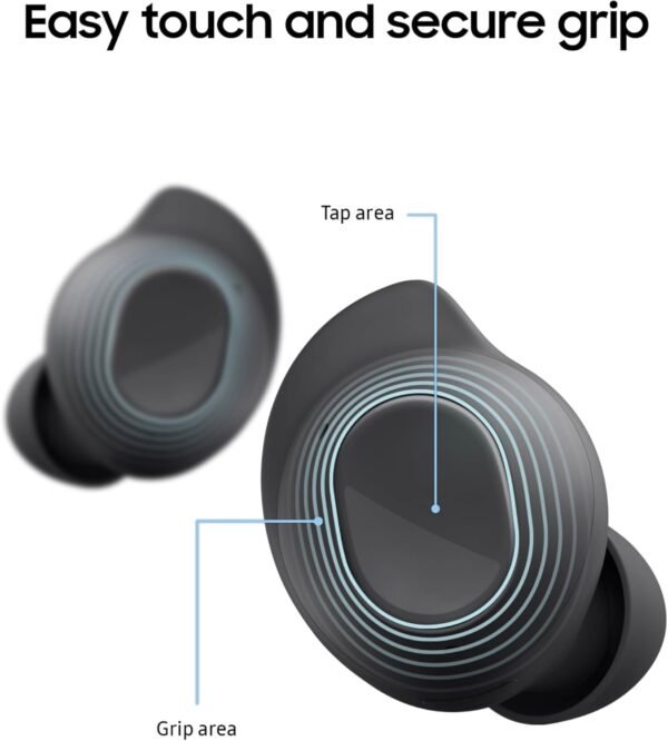 Samsung Galaxy Buds FE True Wireless Bluetooth Earbuds, Comfort and Secure in Ear Fit, Auto Switch Audio, Touch Control, Built-in Voice Assistant, Graphite [US Version, 1Yr Manufacturer Warranty] - Image 2