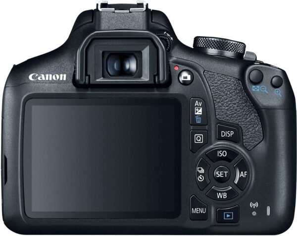 Canon EOS Rebel T7 DSLR Camera|2 Lens Kit with EF18-55mm + EF 75-300mm Lens, Black - Image 7