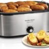 Hamilton Beach 28 lb 22-Quart Roaster Oven with Self-Basting Lid (Stainless Steel) - Image 4