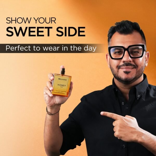 Honey Oud Eau de Parfum (3.4 fl. oz.) | Patchouli, Vanilla, Bergamot, Floral & Spicy + Made with Clean & Vegan Essentials Oils + Cruelty Free | Long-Lasting Unisex Fragrance - Image 3