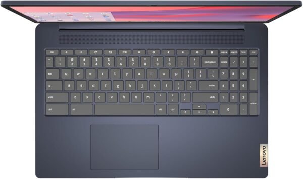 Lenovo IdeaPad 3i Chromebook, 15.6” FHD Display, Intel Celeron N4500, 8GB RAM, 64GB eMMC, 1920x1080 px, 720p Camera, Chrome OS, Abyss Blue - Image 4