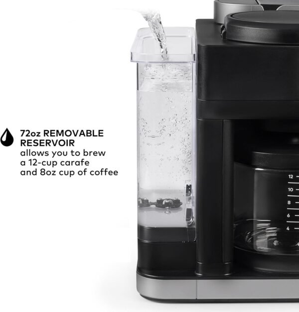 Keurig K-Duo Hot & Iced Single Serve & Carafe Coffee Maker, MultiStream Technology, 72oz Reservoir (Gen 2) - Image 4