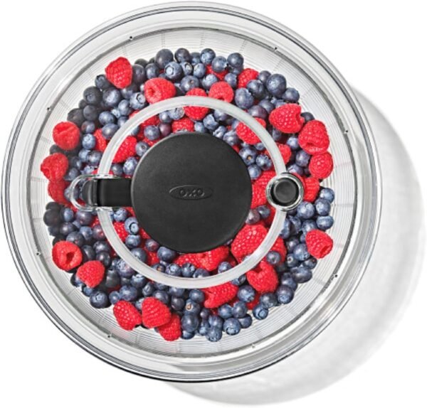 OXO Good Grips Large Salad Spinner - 6.22 Qt., White - Image 10