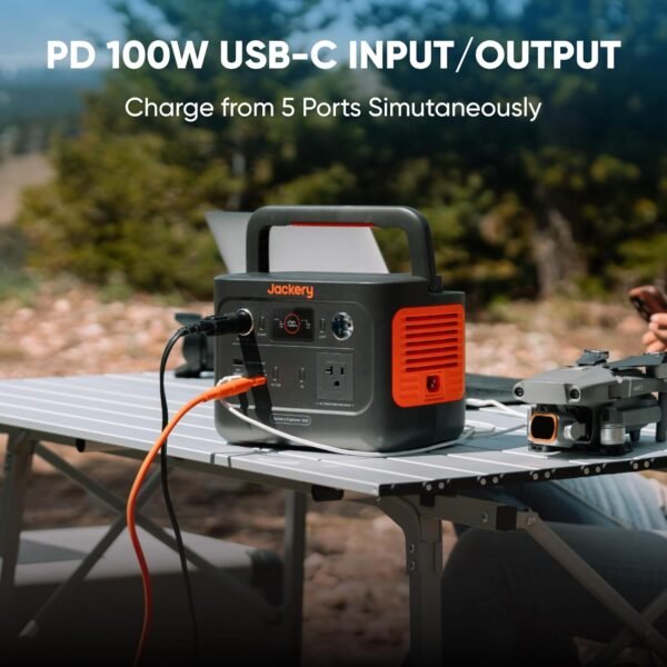 Jackery Explorer 240 v2 Portable Power Station 2024 New Version, 256Wh LiFePO4 Battery with 300W AC/100W USB-C Output, 1Hr Fast Charging, Versatile Scenarios-Outdoor/Camping/RV/Travel/Emergency Backup - Image 2