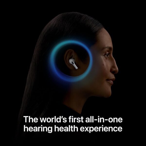 Apple AirPods Pro 2 Wireless Earbuds, Active Noise Cancellation, Hearing Aid Feature, Bluetooth Headphones, Transparency, Personalized Spatial Audio, High-Fidelity Sound, H2 Chip, USB-C Charging - Image 4