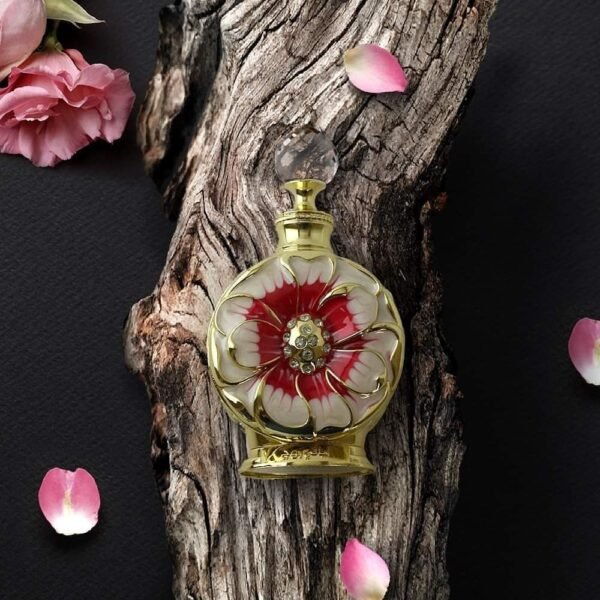 Swiss Arabian Layali Rouge - Luxury Arabian Perfume Oil from Dubai - Long Lasting Arabian Perfume for Women - Exotic, Fruity, Floral, Alcohol Free EDP - 0.5 oz - Image 2