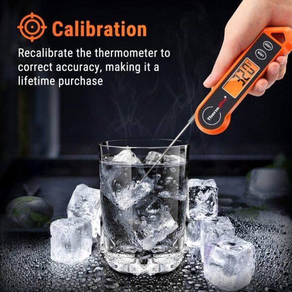 ThermoPro TP19H Digital Meat Thermometer for Cooking with Ambidextrous Backlit and Motion Sensing Kitchen Cooking Food Thermometer for BBQ Grill Smoker Oil Fry Candy Instant Read Thermometer - Image 4