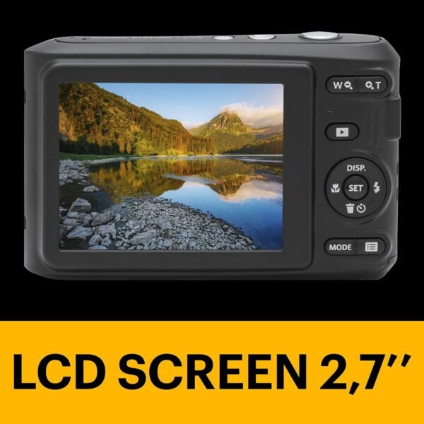 KODAK PIXPRO Friendly Zoom FZ45-RD 16MP Digital Camera with 4X Optical Zoom 27mm Wide Angle and 2.7" LCD Screen (Red) - Image 4