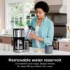 Ninja 12-Cup Programmable Coffee Brewer, 2 Brew Styles, Adjustable Warm Plate, 60oz Water Reservoir, Delay Brew - Black/Stainless Steel - Image 3