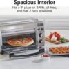 Hamilton Beach 2-in-1 Countertop Toaster Oven and Long Slot 2 Slice Toaster, 60 Minute Timer and Automatic Shut Off, Shade Selector, Stainless Steel (31156) - Image 2