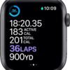 Apple Watch Series 6 (GPS, 44mm) - Space Gray Aluminum Case with Black Sport Band (Renewed) - Image 5