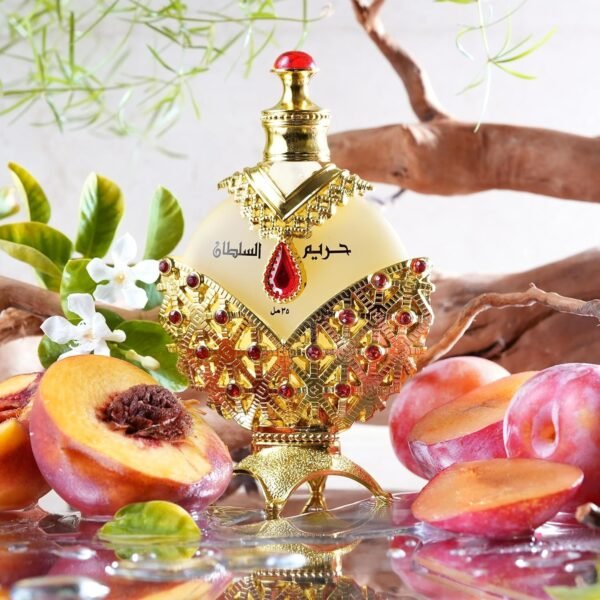 KHADLAJ PERFUMES Hareem Al Sultan Gold Concentrated Perfume Oil for Women, 1.18 Ounce with Floral, Fresh, and Sandalwood Scent - Image 6