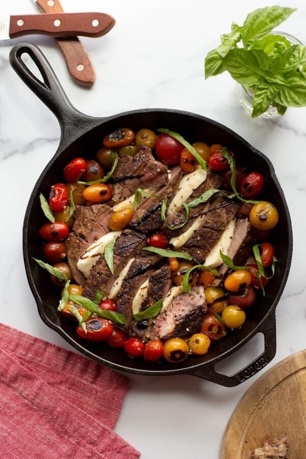 Lodge Pre-Seasoned Cast Iron Skillet Set - Set Includes 8 Inch Skillet, 10.25 Inch Skillet, and 12 inch Skillet - 3 Piece - Image 4