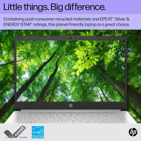 HP 14 inch Laptop, HD Display, 12th Generation Intel Core i3-1215U, 8 GB RAM, 256 GB SSD, Intel UHD Graphics, Windows 11 Home in S Mode, 14-dq5009nr (2024) - Image 10