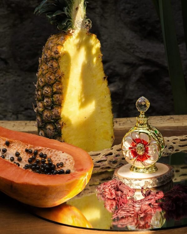 Swiss Arabian Layali Rouge - Luxury Arabian Perfume Oil from Dubai - Long Lasting Arabian Perfume for Women - Exotic, Fruity, Floral, Alcohol Free EDP - 0.5 oz - Image 5