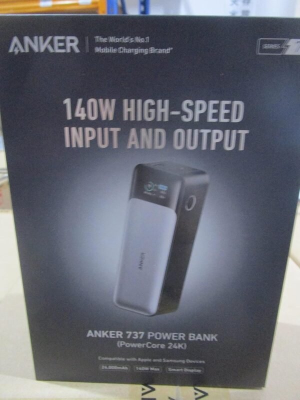 Anker 737 Power Bank, 24,000mAh 3-Port Laptop Portable Charger with 140W Output, Smart Digital Display, Compatible with iPhone 16/15/14/13 Series, Vision Pro, Samsung, MacBook, Dell, AirPods, and More - Image 5