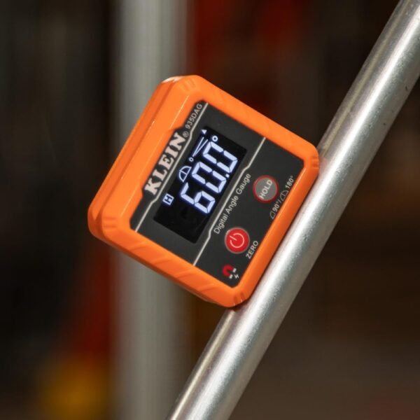 Klein Tools 935DAG Digital Electronic Level and Angle Gauge, Measures 0 - 90 and 0 - 180 Degree Ranges, Measures and Sets Angles - Image 2