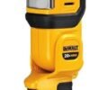 DEWALT 20V MAX LED Work Light, Rechargeable Flashlight, Pivoting Head, Bare Tool Only (DCL050)