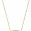 Kendra Scott Elisa Pendant Necklace for Women, Fashion Jewelry, 14k Gold-Plated