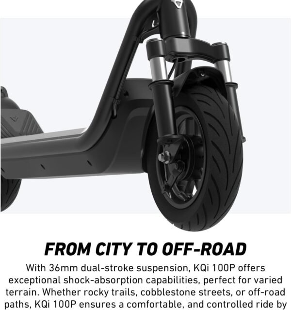 NIU Electric Scooter for Adults - NIU E-Scooter for Commute 600W-900W Max Power. 18-41 Miles Long Range, 17.4-23.6 MPH Portable & Folding, UL Certified - Image 2