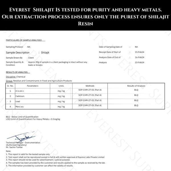 Shilajit Pure Himalayan Organic Shilajit Resin - Shilajit for Men - Gold Grade 500 mg Maximum Potency - 85 Trace Minerals & Fulvic and Humic Acid for Energy Immune Support, 30 Grams - Image 2