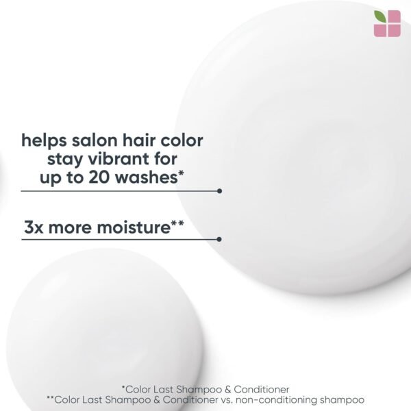 Biolage Color Last Shampoo | Helps Protect Hair & Maintain Vibrant Color | For Color-Treated Hair | Paraben & Silicone-Free | Vegan | Cruelty Free | Color Protecting Salon Shampoo - Image 2