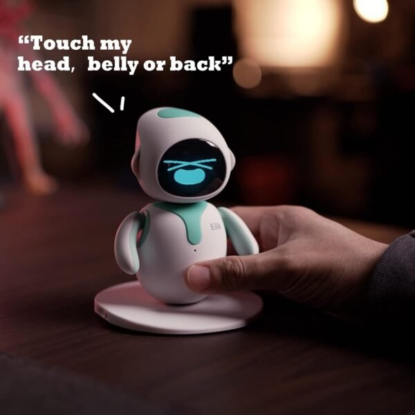 Eilik - Cute Robot Pets Toys with Abundant Emotions, Your Perfect Interactive Companion at Home or Workspace, Unique for Girls & Boys. - Image 6