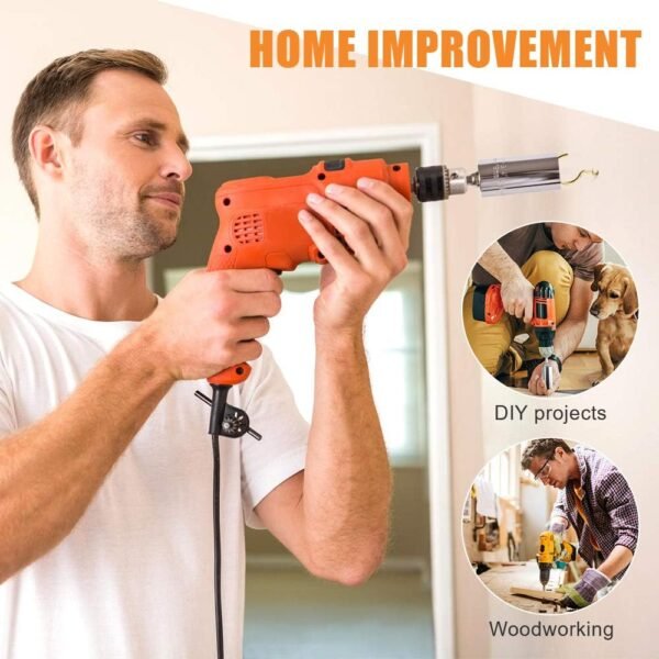 Stocking Stuffers for Adults Men Super Universal Socket Tools Gifts for Men, Grip Set with Power Drill Adapter Cool Stuff Gadgets Present Ideas Gifts for Dad Husband Him Mens Gifts Christmas for Women - Image 5