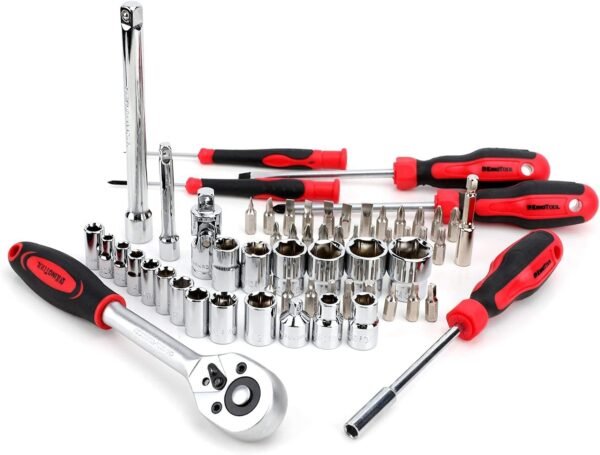 KingTool 325 Piece Home Repair Tool Kit, General Home/Auto Repair Tool Set, Toolbox Storage Case with Drawer, General Household Tool Kit - Perfect for Homeowner, Diyer, Handyman - Image 2
