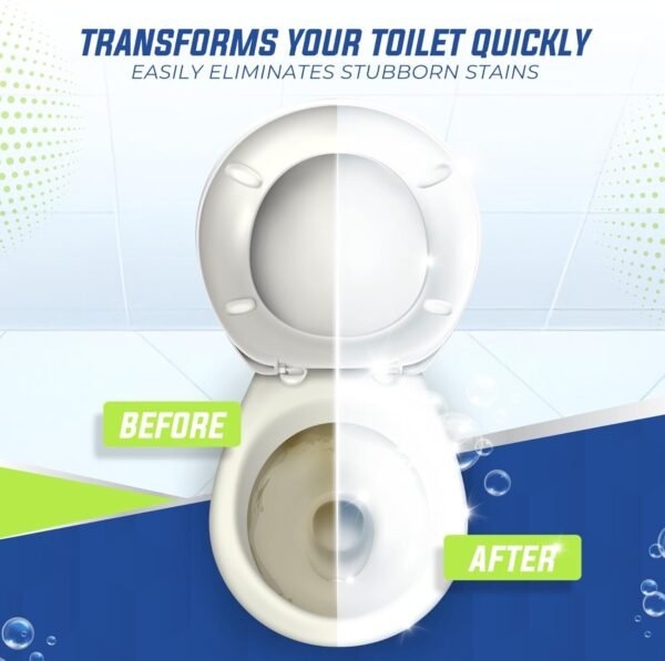 True Fresh Toilet Bowl Cleaner Tablets 26 Pack – Deep Cleaning & Odor Eliminator – Septic Safe, Stain Remover for Long-Lasting Freshness and Shine - Fresh Ocean Scent - Image 7
