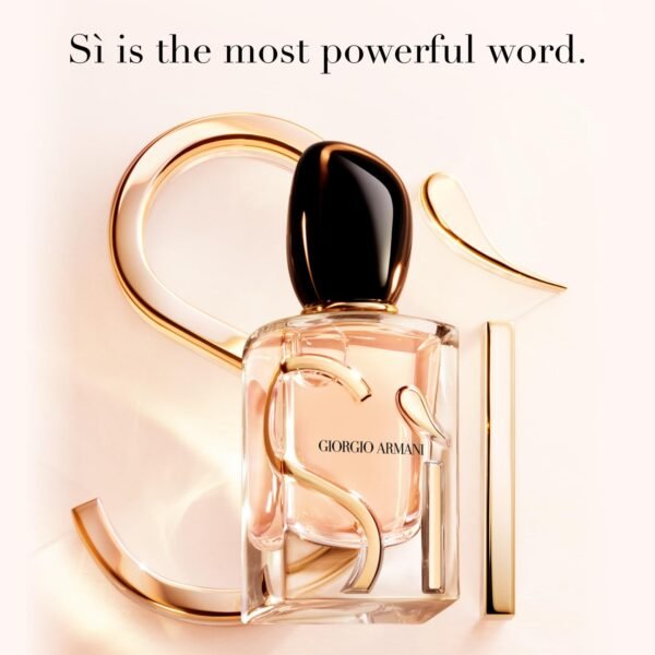 Armani Beauty - Sì - Eau de Parfum - Women's Perfume - Modern Chypre Fragrance - Blackcurrant Nectar, Rose De Mai & Freesia, Patchouli Notes - Image 2