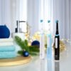 Oral-B iO Deep Clean Rechargeable Electric Powered Toothbrush, Black with iO Series 3 Limited, 2 Brush Heads and Travel Case - Pressure Sensor to Protect Gums - 3 Cleaning Settings - 2 Minute Timer - Image 6