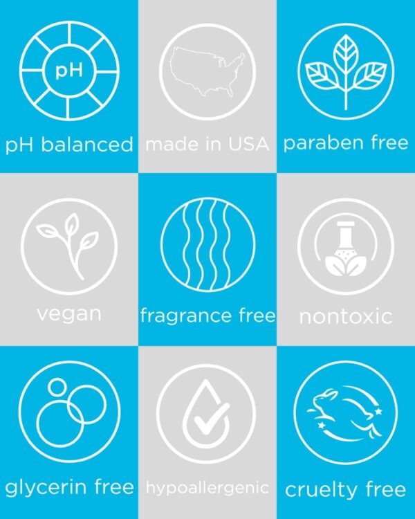 Gentle Feminine Wash for Women, pH Balanced Vulva Wash for Sensitive Skin, Plant Based Natural Hygiene Wash, Fragrance Free Vaginal Soap, Paraben and Glycerin Free (4 fl oz) - Image 6