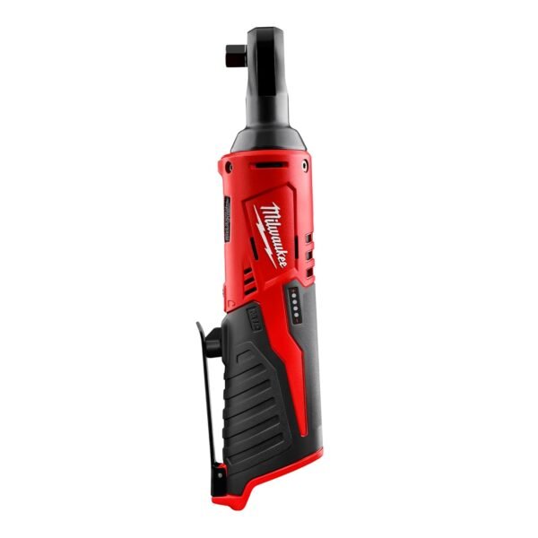 Milwaukee 2457-20 M12 Cordless 3/8" Sub-Compact 35 ft-Lbs 250 RPM Ratchet w/ Variable Speed Trigger - Image 4