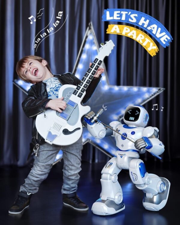 Ruko 1088 Smart Robots for Kids, Large Programmable Interactive RC Robot with Voice Control, APP Control, Present for 4 5 6 7 8 9 Years Old Kids Boys and Girls - Image 2