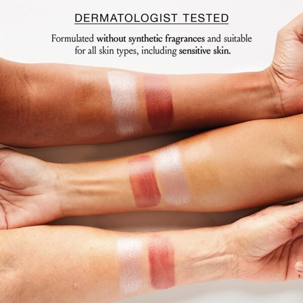 BOOM! by Cindy Joseph Boomstick Trio - 3 Pack Boom Makeup Sticks - Blush Stick in Berry, Highlighter Stick & Moisturizer Stick - Multi-Use Vegan Makeup Sticks for Older Women & Mature Skin - Image 2