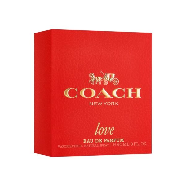 Coach Love Eau de Parfum - Long Lasting Fragrance with notes of Strawberry, Red Velvet Rose & Cedarwood - Floral & Fruity - 3.0 fl. oz. - Image 5