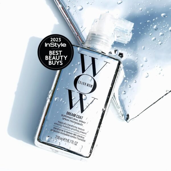COLOR WOW Dream Coat Supernatural Spray – Keep Your Hair Frizz-Free and Shiny No Matter the Weather with Award-Winning Anti-Humidity Treatment - Image 9