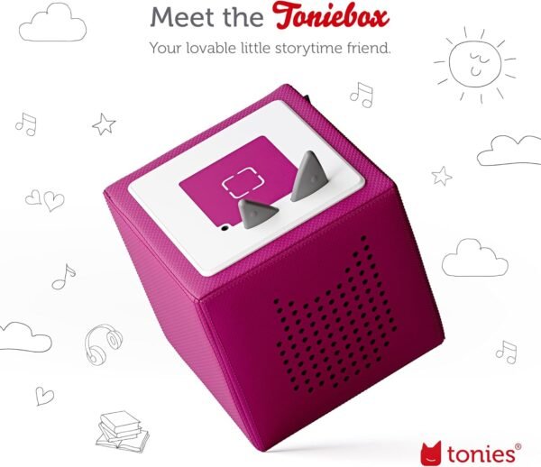 Toniebox Disney Princess Bundle | Screen-free Interactive Sound, Music, Story Player for Education, Play, and Bedtime, Kids Toddlers Boys Girls 3+, Purple - Image 5