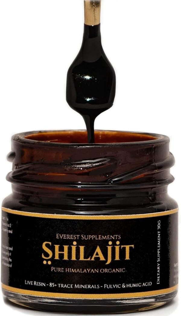 Shilajit Pure Himalayan Organic Shilajit Resin - Shilajit for Men - Gold Grade 500 mg Maximum Potency - 85 Trace Minerals & Fulvic and Humic Acid for Energy Immune Support, 30 Grams - Image 7