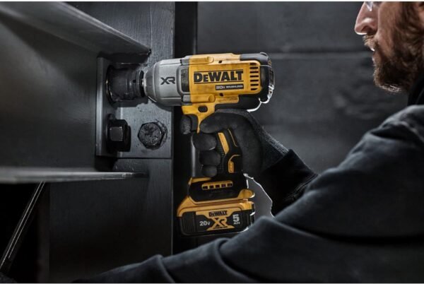 DEWALT 20V MAX Cordless Impact Wrench Kit, 20V MAX, 1/2" Hog Ring With 4-Mode Speed, Includes Battery, Charger and Kit Bag (DCF900P1) - Image 2