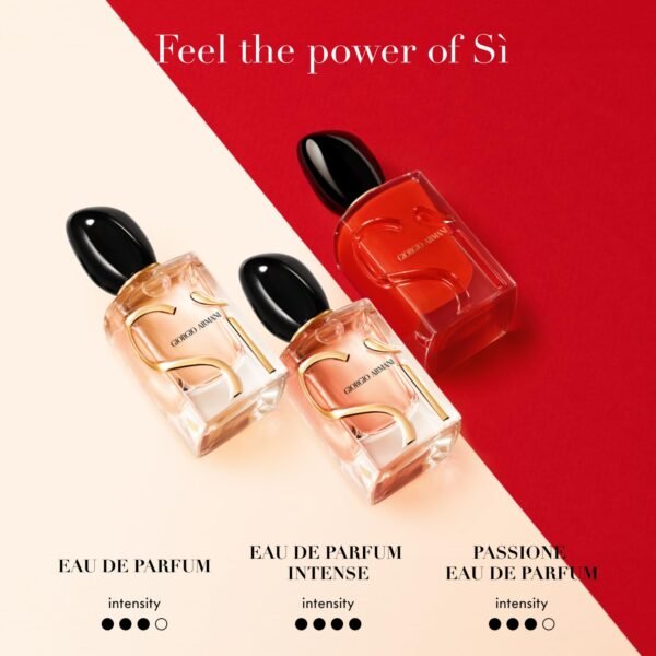 Armani Beauty - Sì - Eau de Parfum - Women's Perfume - Modern Chypre Fragrance - Blackcurrant Nectar, Rose De Mai & Freesia, Patchouli Notes - Image 4