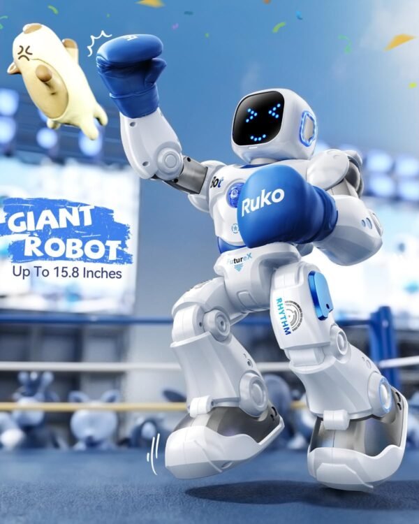 Ruko 1088 Smart Robots for Kids, Large Programmable Interactive RC Robot with Voice Control, APP Control, Present for 4 5 6 7 8 9 Years Old Kids Boys and Girls - Image 4