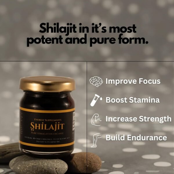 Shilajit Pure Himalayan Organic Shilajit Resin - Shilajit for Men - Gold Grade 500 mg Maximum Potency - 85 Trace Minerals & Fulvic and Humic Acid for Energy Immune Support, 30 Grams - Image 5